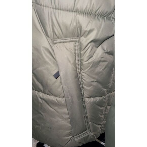 H&M Olive Green coat Men Small - Picture 9 of 14